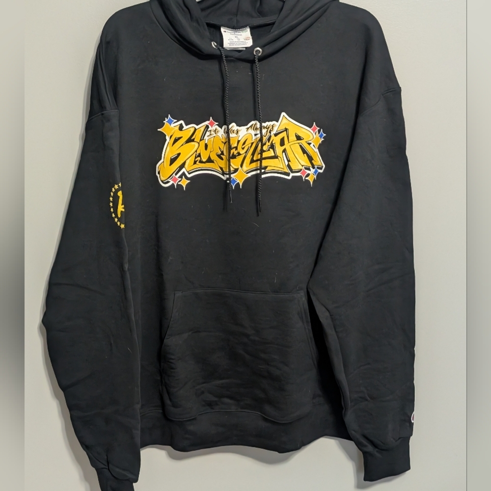 CLEARANCE!!!  Champion barstool sports bluecollar size XL